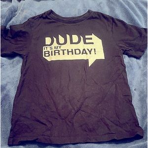 Uni-Sex Kids Size Small “BIRTHDAY” T-Shirt